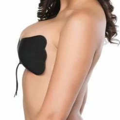 LYVION Strapless Plak BH - Met Push Up Door De Vetersluiting - Lingerie - Zwart - Plakbeha A 11 LYVION Strapless Plak BH - Met Push Up Door De Vetersluiting - Lingerie - Zwart - Plakbeha A -Badmode Verkoop 355x840