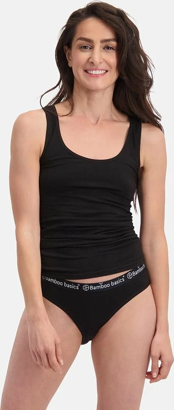 Bamboo Basics - Slips Yara (3-pack) Dames - Zwart - M 4 Bamboo Basics - Slips Yara (3-pack) Dames - Zwart - M - Afbeelding 2