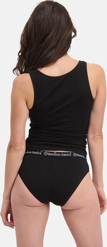 Bamboo Basics - Slips Yara (3-pack) Dames - Zwart - M 5 Bamboo Basics - Slips Yara (3-pack) Dames - Zwart - M - Afbeelding 3