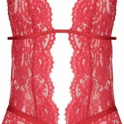 Hunkemöller Lingerie Dames Private Body Salem - Rood - Maat S