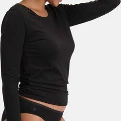 Bamboo Basics - Taille Slips Julia (3-pack) Dames - Zwart - M -Badmode Verkoop 372x840