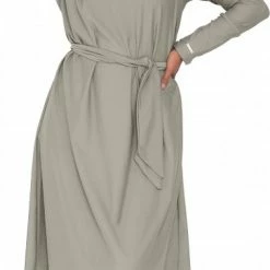 MYKINY BRAND Burkini Saffier Taupe M (burqini/zwempak) -Badmode Verkoop 379x840