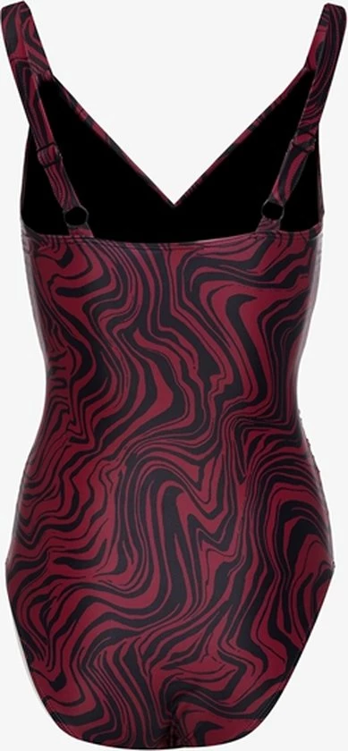 Osaga Dames Badpak Met Print - Rood - Maat XXL 4 Osaga Dames Badpak Met Print - Rood - Maat XXL - Afbeelding 2