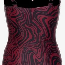 Osaga Dames Badpak Met Print - Rood - Maat L -Badmode Verkoop 389x840 6