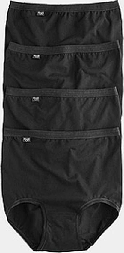 Sloggi Basic+ Dames Maxi Slip - 4-pack - Zwart - Maat 50 23 Sloggi Basic+ Dames Maxi Slip - 4-pack - Zwart - Maat 50 - Afbeelding 21