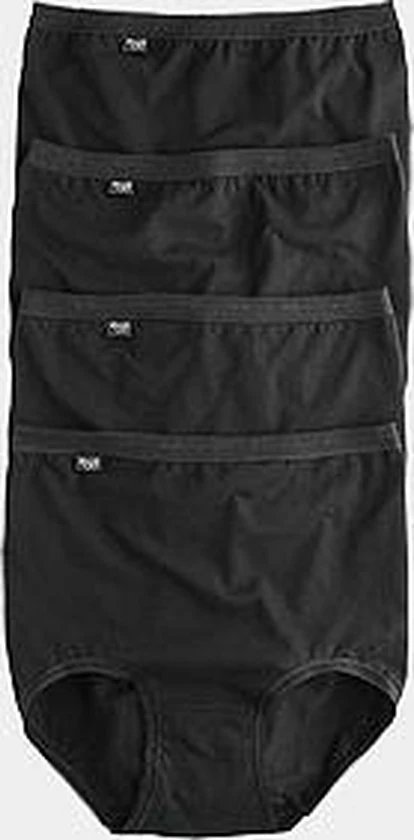 Sloggi Basic+ Dames Maxi Slip - 4-pack - Zwart - Maat 48 31 Sloggi Basic+ Dames Maxi Slip - 4-pack - Zwart - Maat 48 - Afbeelding 29