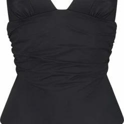 Hunkemöller Dames Badmode Badpak Luxe - Zwart - Maat 40