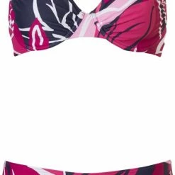 Pastunette Beach - Floral Leaves - Bikiniset - Roze/Blauw - Maat 46