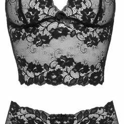 Christine Le Duc Valerie Bralette Setje - Zwart - Maat S -Badmode Verkoop 443x840 4