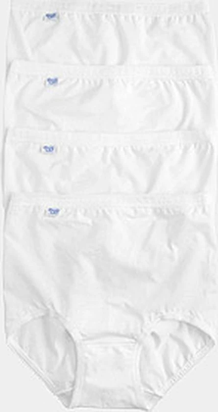 Sloggi Basic+ Dames Maxi Slip - 4-pack - Wit - Maat 50 26 Sloggi Basic+ Dames Maxi Slip - 4-pack - Wit - Maat 50 - Afbeelding 24