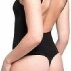 MAGIC Bodyfashion Low Back Body Zwart Vrouwen - Maat L -Badmode Verkoop 491x840 1