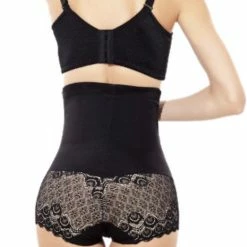 De Millennials - Shapewear Voor Billen,buik En Benen Zwart XL | Corrigerend Ondergoed | Seamless Ondergoed | Dames |Afslankbroek |High Waist Ondergoed |Ultradun |Tummy Control |Lace -Badmode Verkoop 523x840 5