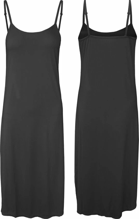 GAUBERT Onderjurk - Zwart - Maat S/M - Lang (Lengte 112CM) 3 GAUBERT Onderjurk - Zwart - Maat S/M - Lang (Lengte 112CM)