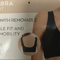 Merkloos Comfort Bra In Grote Maten 4XL/5XL 46-50 Zwart -Badmode Verkoop 550x285 27