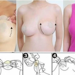 Borvat® | Plak BH - Borst Lift - Boob Lift - Decolleté - Push Up BH - Push Up Tape - Borst Lift Tape - Transparant - 10 Stuks (5 Paar) -Badmode Verkoop 550x287 1