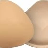Bye Bra Zelfklevende Bh-Pads, Bh-Vullingen, Push-Up-Pads Voor Bikini, Naadloos, Beige, Één Maat