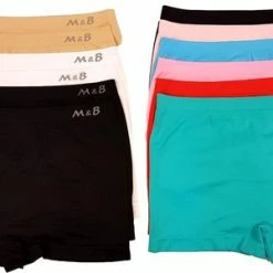 Yanoir Hoge Dames Boxershorts 12 Stuks Maat XL/XXL