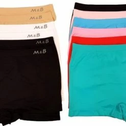 Yanoir Hoge Dames Boxershorts 12 Pack Maat XL