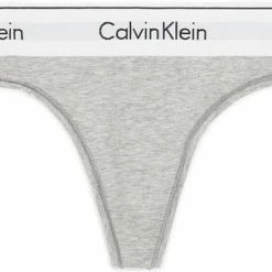 Calvin Klein Onderbroek - Maat M - Vrouwen - Grijs/wit -Badmode Verkoop 550x303 1