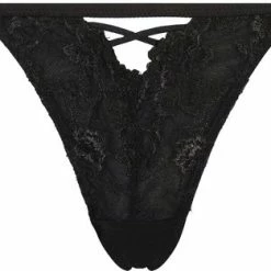 Hunkemöller Dames Lingerie String Lillian - Zwart - Maat L -Badmode Verkoop 550x313