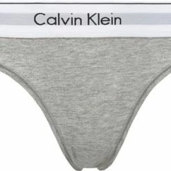 Calvin Klein Onderbroek - Maat M - Vrouwen - Grijs/wit