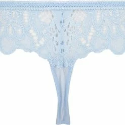 Hunkemöller Dames Lingerie String Shiloh - Blauw - Maat L -Badmode Verkoop 550x319 3