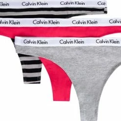 Onderbroek Vrouwen - Maat S Calvin Klein Strings Dames (3-pack) -Badmode Verkoop 550x320 4