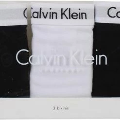 Calvin Klein 3-pack String Dames - Zwart, Wit - Maat M -Badmode Verkoop 550x331 4