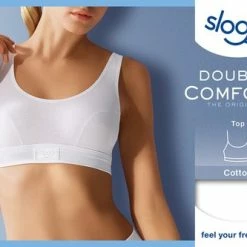 Sloggi Double Comfort Dames Top Comfort - Wit - Maat 40 -Badmode Verkoop 550x333 9