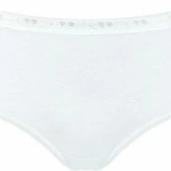 Sloggi Basic+ Dames Midi Slip - 4-pack - Wit - Maat 40 -Badmode Verkoop 550x335 12