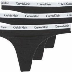 Calvin Klein 3-pack String Dames - Zwart - Maat M -Badmode Verkoop 550x338 1