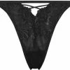 Hunkemöller Dames Lingerie String Lillian - Zwart - Maat L -Badmode Verkoop 550x338 6