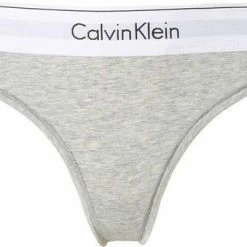 Calvin Klein Onderbroek - Maat M - Vrouwen - Grijs/wit -Badmode Verkoop 550x339 2