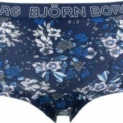 Björn Borg Bjorn Borg Graphic Hibiskus Dames Onderbroek-2P-Blauw-Maat 38 -Badmode Verkoop 550x343 1