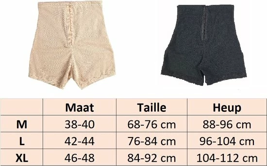 Livvi Wear - Booty Shapewear - Zwart - Maat XL - Shaper - Corrigerende Ondergoed Voor Billen, Buik En Taille 9 Livvi Wear - Booty Shapewear - Zwart - Maat XL - Shaper - Corrigerende Ondergoed Voor Billen, Buik En Taille - Afbeelding 7