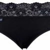 Sloggi Romance Dames Midi Slip Met Kant - Zwart - Maat 40 -Badmode Verkoop 550x346 2