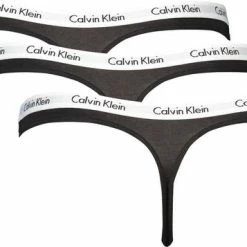 Calvin Klein 3-pack String Dames - Zwart - Maat S 15 Calvin Klein 3-pack String Dames - Zwart - Maat S -Badmode Verkoop 550x357 7