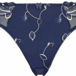 Hunkemöller Dames Lingerie Slip Diva - Blauw - Maat M