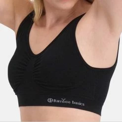 Bamboo Basics - Seamless Bra Nova (2-pack) Dames - Zwart - XL -Badmode Verkoop 550x360 6