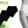 Bamboo Essentials - Naadloos Ondergoed Dames - Bamboe - 3 Stuks - High Waist Slips - Zwart - M - Corrigerend Dames Ondergoed - Lingerie - Onderbroeken Dames - Dames Slips -Sloggi Ondergoed Dames -Badmode Verkoop 550x366 34