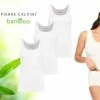 Pierre Calvini - Bamboe Hemden Dames - 3-pack - Wit - L - Onderhemd Dames - Hemdjes Dames - Singlet Dames - T Shirt Dames -Badmode Verkoop 550x366 36