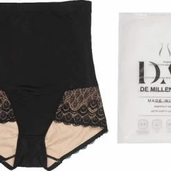De Millennials - Shapewear Voor Billen,buik En Benen Zwart L | Corrigerend Ondergoed | Seamless Ondergoed | Dames |Afslankbroek |High Waist Ondergoed |Ultradun |Tummy Control |Lace -Badmode Verkoop 550x368 3