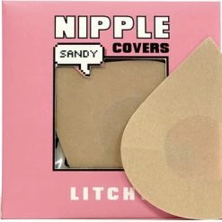 Litchy Nipple Covers Sand - Tepelcovers - Tepelstickers - Tepelplakkers - Tepelbedekkers