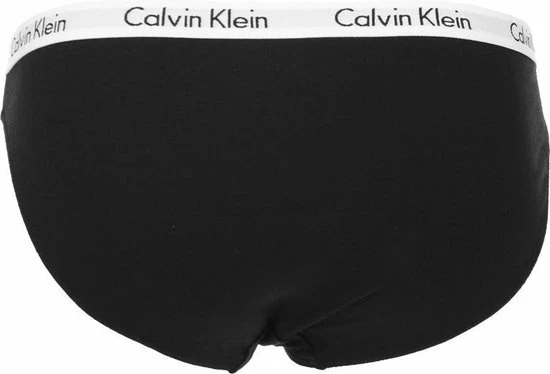 Calvin Klein Dames Slips (3-pack) - Zwart, Wit, Grijs - Maat S 5 Calvin Klein Dames Slips (3-pack) - Zwart, Wit, Grijs - Maat S - Afbeelding 3