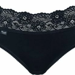 Sloggi Romance Dames Midi Slip Met Kant - Zwart - Maat 42 -Badmode Verkoop 550x374 5