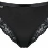 Sloggi Romance Dames Tai Slip Met Kant - Zwart - Maat 44