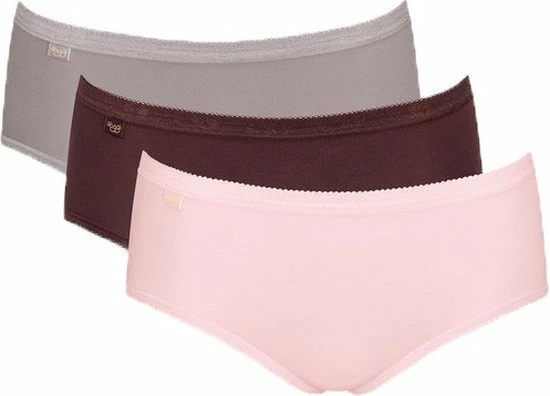 Sloggi Basic+ Midi C3P Dames Onderbroek - Maat 42 3 Sloggi Basic+ Midi C3P Dames Onderbroek - Maat 42