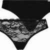 Hunkemöller Lingerie Dames 2-pack Strings Angie - Zwart - Maat M 2 Hunkemöller Lingerie Dames 2-pack Strings Angie - Zwart - Maat M -Badmode Verkoop 550x405 1
