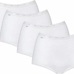 Sloggi Basic+ Dames Maxi Slip - 4-pack - Wit - Maat 42 -Badmode Verkoop 550x405 9