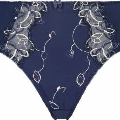 Hunkemöller Dames Lingerie Hoge Slip Diva - Blauw - Maat L